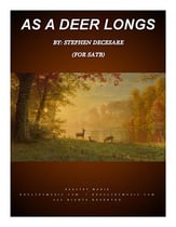 As A Deer Longs SATB choral sheet music cover